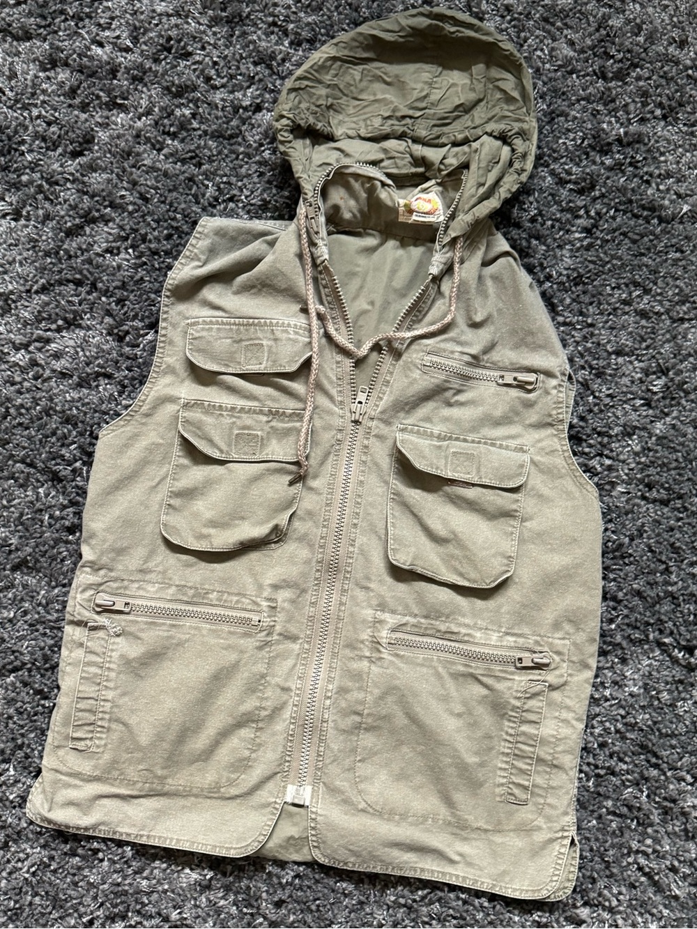 Vintage Banana Republic Utility Safari Hunting Vest – Men’s M
